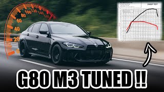 TUNING the G80 M3 with a JB4 [upl. by Cohette885]