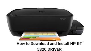 How to Download and Install HP GT5820 driver in just a few minutes [upl. by Nimajaneb213]