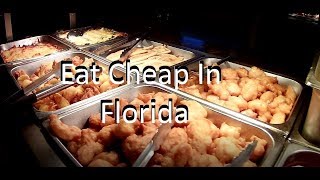 Cheap Lunch  Chinese Buffet In Florida [upl. by Hairakcaz]