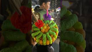 colorful fishfood loykrathong festival Bangkok thailand [upl. by Dareen27]