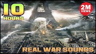 Real War Sounds  10 Hours  HD 1080p Video goalhoven [upl. by Neo]