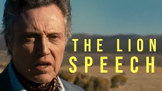 Christopher Walken The Lion Speech  Pool Hall Junkies [upl. by Boru]