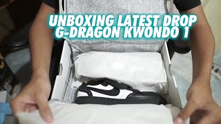 UNBOXING RETAIL GDragon​​​​​​​ x Kwondo 1 YinYang TITAN RELEASE LATEST DROP [upl. by Yar672]