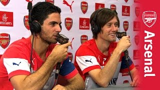 Mikel Arteta amp Tomas Rosicky UnClassic Commentary [upl. by Sitnalta292]