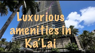 Luxurious amenities at Ka’Lai condotel in Waikiki [upl. by Arahat846]