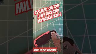 Reassemble your freshly engraved Milwaukee Fastback PocjetKnife [upl. by Adal]