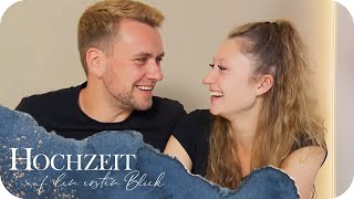 Die erste gemeinsame Nacht  Jaqueline amp Peter sind glücklich  Hochzeit auf den ersten Blick  SAT1 [upl. by Ximenes]