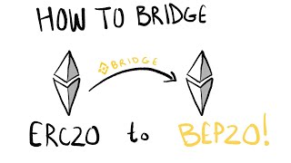 How to Swap ERC20 Tokens into BEP20 Binance Smart Chain EASY [upl. by Landmeier]