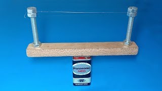 How to make hot wire foam cutter  Amazing tool 2019 [upl. by Aselehc]