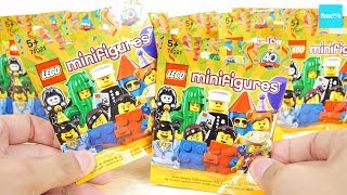 レゴ ミニフィギュア シリーズ18 ミニフィグ４０周年記念 71021 ／ LEGO Minifigures Minifigures 2018 71021 [upl. by Aramen23]