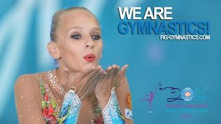 2014 Rhythmic Worlds  IZMIR TUR  Title defender Yana Kudryavtseva RUS  We are Gymnastics [upl. by Gaves]