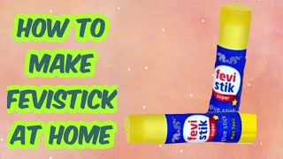 HOW TO MAKE FEVISTICK AT HOMEDIY FEVISTICKHOMEMADE FEVISTICKCREATIVE SLIMES [upl. by Akemit]