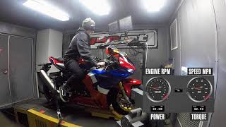 Honda CBR1000RRR Fireblade S Dyno [upl. by Okomot199]