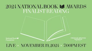 2024 National Book Awards Finalist Reading [upl. by Ddarb]