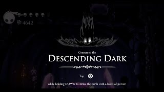 Desolate Dive Upgrade Descending Dark  Hollow Knight [upl. by Emilee]