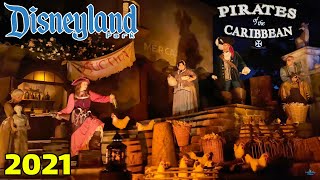 2021 Pirates of the Caribbean  FULL RIDE THROUGH  Disneyland Reopening [upl. by Urata578]