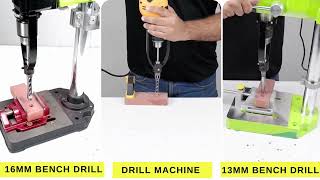 How to Drill a Square Hole with Square Drill Bit  Convert your Drill into a Mortising tenon Machine [upl. by Hollingsworth]