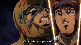 Golden Wind Episode 32  Bucciarati vs Secco 2 [upl. by Eboj]