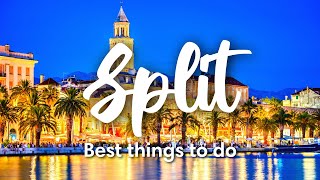 How to Spend a Day in Split  Our 4 Minute Port Guide [upl. by Blackman]