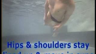 Total Immersion Freestyle Swimming  Active Balance Drill [upl. by Ettenaej]