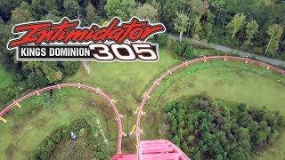 2018 Intimidator 305 Front and Back On Ride HD POV Kings Dominion [upl. by Norse]