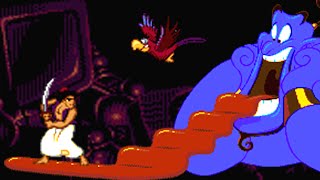 Disneys Aladdin Genesis Full Playthrough No Death [upl. by Nibla]