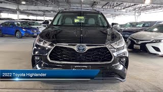 2022 Toyota Highlander Hybrid Limited AWD Natl [upl. by Haletky188]