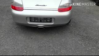 Porsche 986 boxster  sound [upl. by Ginevra295]