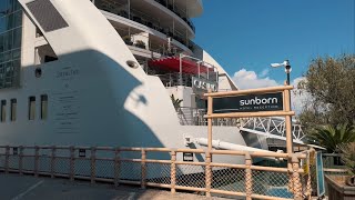 Sunborn Yacht Hotel in Gibraltar a 3 minute review of the ⭐️⭐️⭐️⭐️⭐️ hotel Ocean Village GIB [upl. by Ahtnicaj]