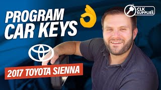 Toyota Sienna Key Fob Programing 20062009 [upl. by Ebocaj]