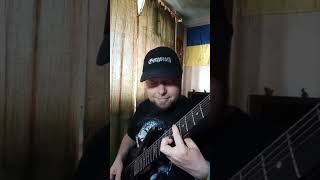 Cradle Of Filth  Nymphétamine Guitar Cover Miroslav cradleoffilth blackmetal nymphetamine [upl. by Ahsennek]