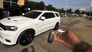 I BOUGHT A SRT DURANGO AT 18🔥 [upl. by Nitreb103]