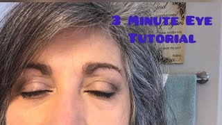 3 Minute Eyeshadow Tutorial For Women Over 60 Beauty over 60 [upl. by Enninaej]