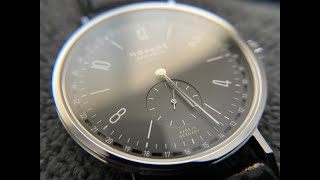 NOMOS Glashütte  Tangente Neomatik 41 Update Ruthenium  Unboxing amp First Impressions [upl. by Deevan56]