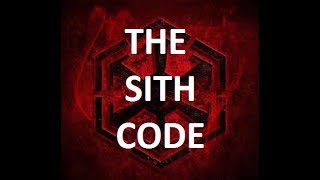 The Sith Code Explained In the words of Yuthura Ban [upl. by Ahtnahc]