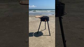 Grilling at the Beach  Al Frugoni  Open Fire Cooking [upl. by Rediah566]