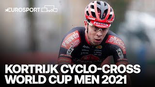 Kortrijk Belgium  Mens CycloCross  Cycling  Eurosport [upl. by Riti777]