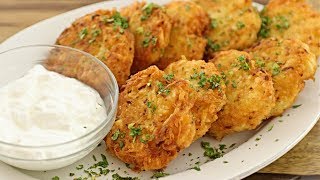 Potato Latkes Recipe  How to Make Potato Fritters [upl. by Achorn839]