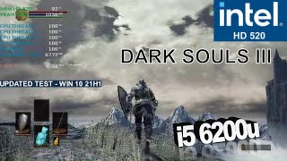 Dark Souls III Intel HD 520  i5 6200u  Updated Performance Test [upl. by Mcspadden]