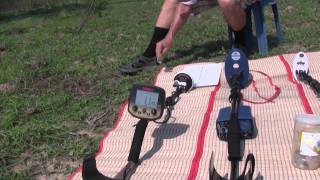 Comparison between Minelab Eureka Gold Fisher Gold Bug 2 and Fisher Gold Bug Pro [upl. by Argus]