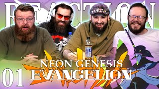 Neon Genesis Evangelion 01 REACTION quotAngel Attackquot [upl. by Essej104]