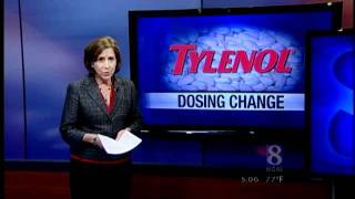 Company Reduces Maximum Allowable Dose Of Extra Strength Tylenol [upl. by Stultz]