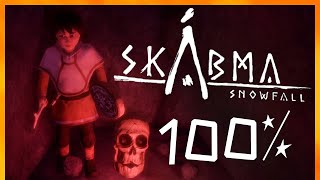 Skabma  Snowfall  Full Game Walkthrough All Achievements amp Collectibles [upl. by Letniuq]