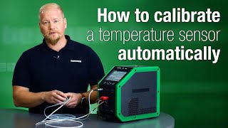 How to calibrate a Pt100 temperature sensor automatically [upl. by Ahseinet]