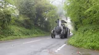 McLaren road locomotive Gigantic on the London to Brighton [upl. by Cece774]