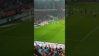 TRABZONSPOR 31 FENERBAHÇE 1 GOL TRİBÜN ÇEKİMİ [upl. by Odin654]