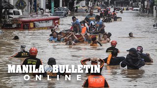 Typhoon Ulysses causes major flooding in Metro Manila [upl. by Anemolihp849]