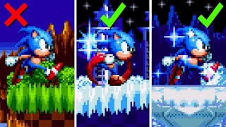 What if there were different seasons in Sonic Mania Plus  Snow Hill Zone  Sonic Mania Plus mods [upl. by Artema680]