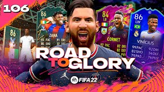 I unlocked WINTER WILDCARD ZAHA for my main team FIFA 22 Road to Glory 106 [upl. by Jehu]