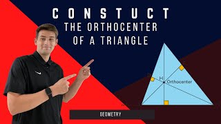 Construct the Orthocenter of a Triangle [upl. by Bart360]